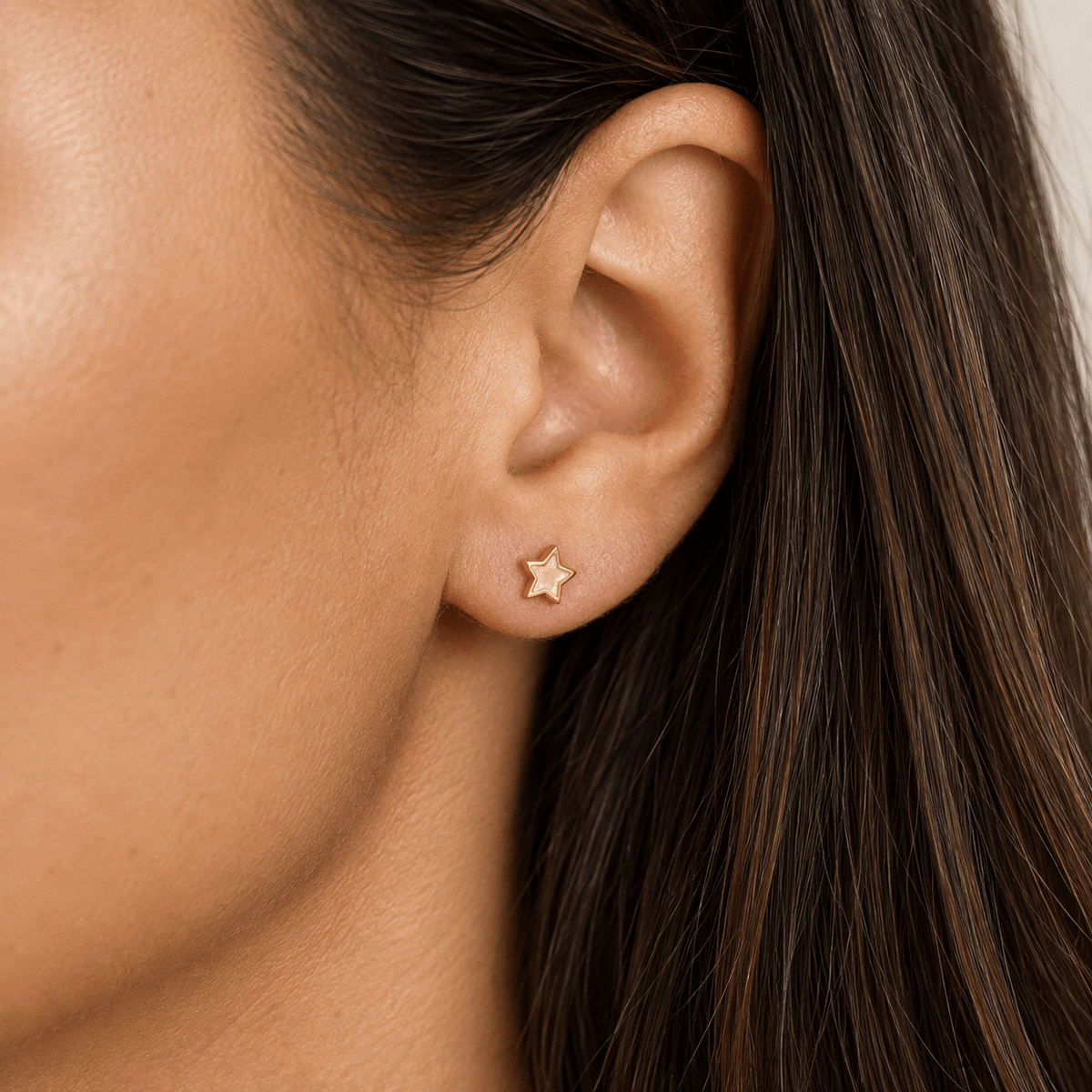 Star Gold Tone Stud - LINNY CO WholesaleMetals